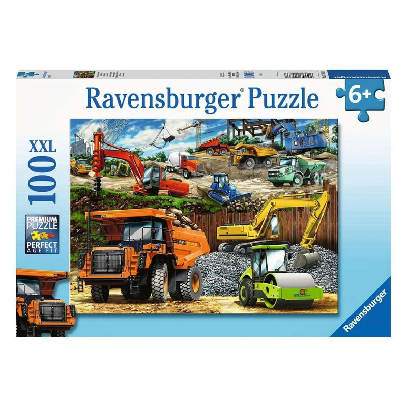 Construction Vehicles (100 pcs XXL)