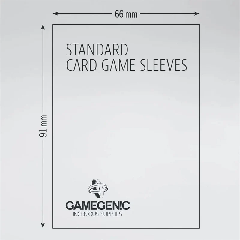 Sleeves: Gamegenic: Matte Standard Card Game Sleeves (50)