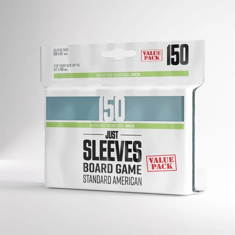 Sleeves: Just Sleeves: Standard American Value Pack (150)