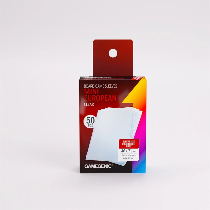 Sleeves: Gamegenic: Prime Mini European-Sized Sleeves (50)