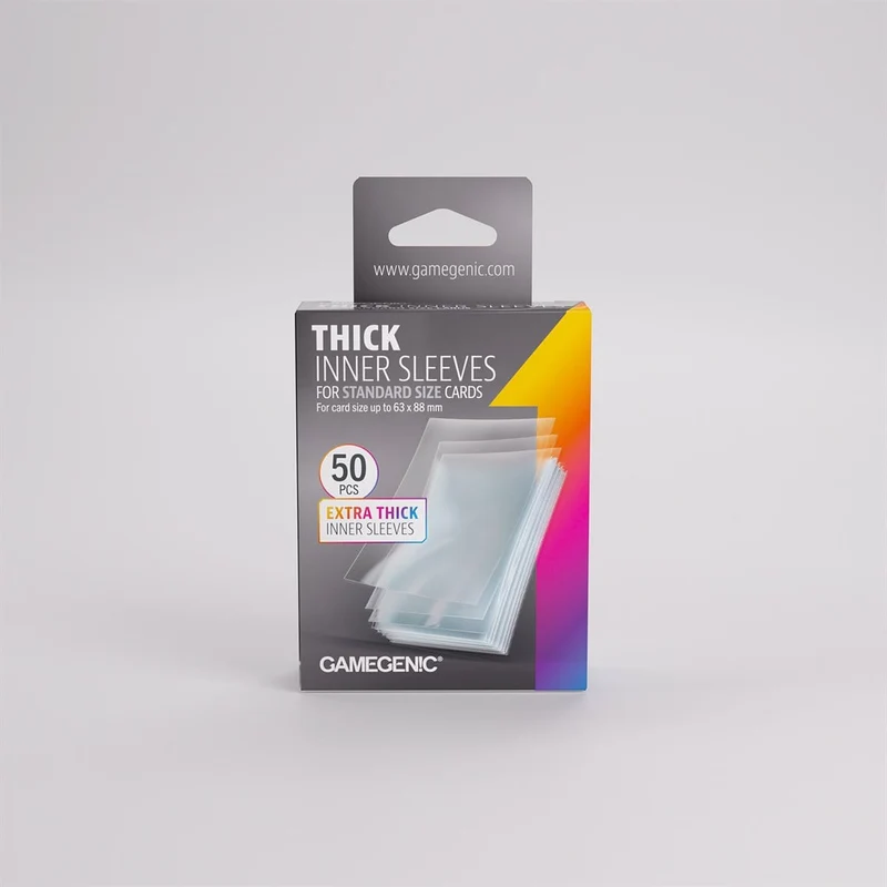 Sleeves: Gamegenic: Thick Inner Sleeves (50)