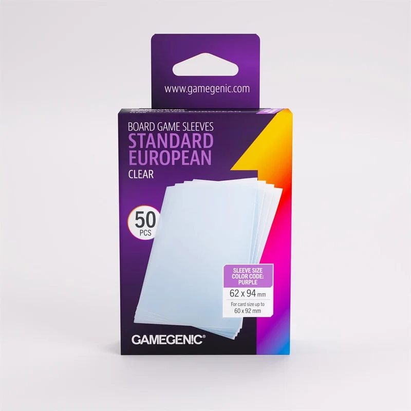 Sleeves: Gamegenic: Prime Standard European-Sized (50)