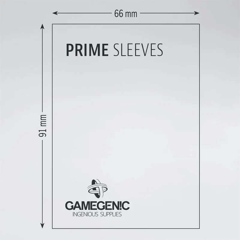 Sleeves: Gamegenic: Prime Sleeves: Lime (100)