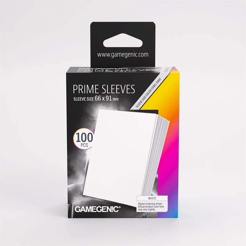 Sleeves: Gamegenic: Prime Sleeves: White (100)