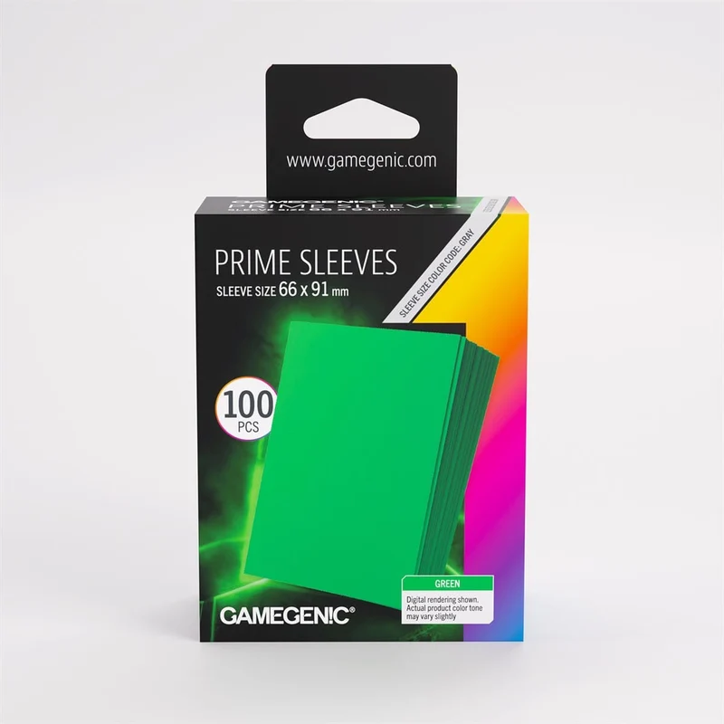 Sleeves: Gamegenic: Prime Sleeves: Green (100)