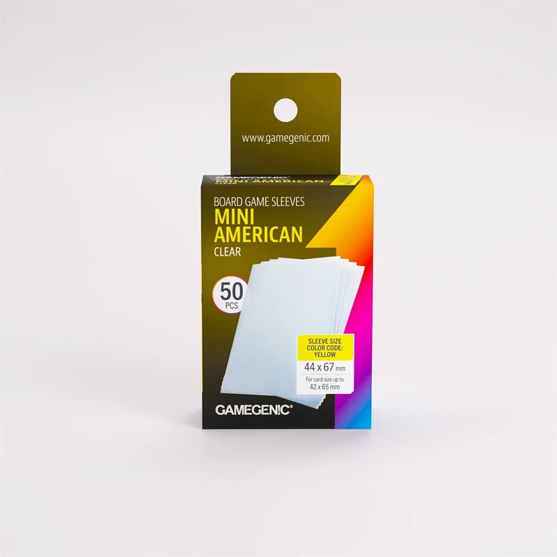 Sleeves: Gamegenic: Prime Mini American-Sized (50)