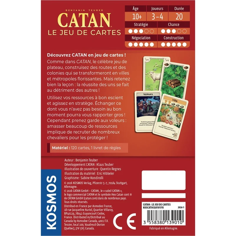 CATAN: Le Jeu de Cartes (FR)