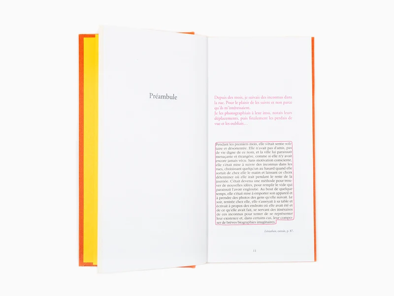 Sophie Calle - A suivre (Livre IV)