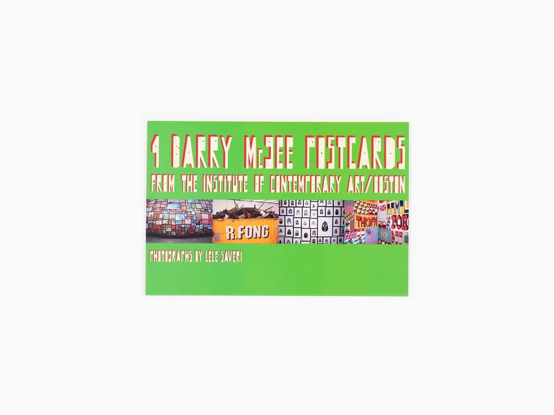 Barry McGee - Jeu de cartes postales
