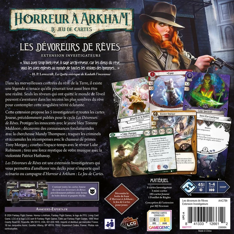Horreur à Arkham JCE – Les dévoreurs de rêves (Investigateurs)