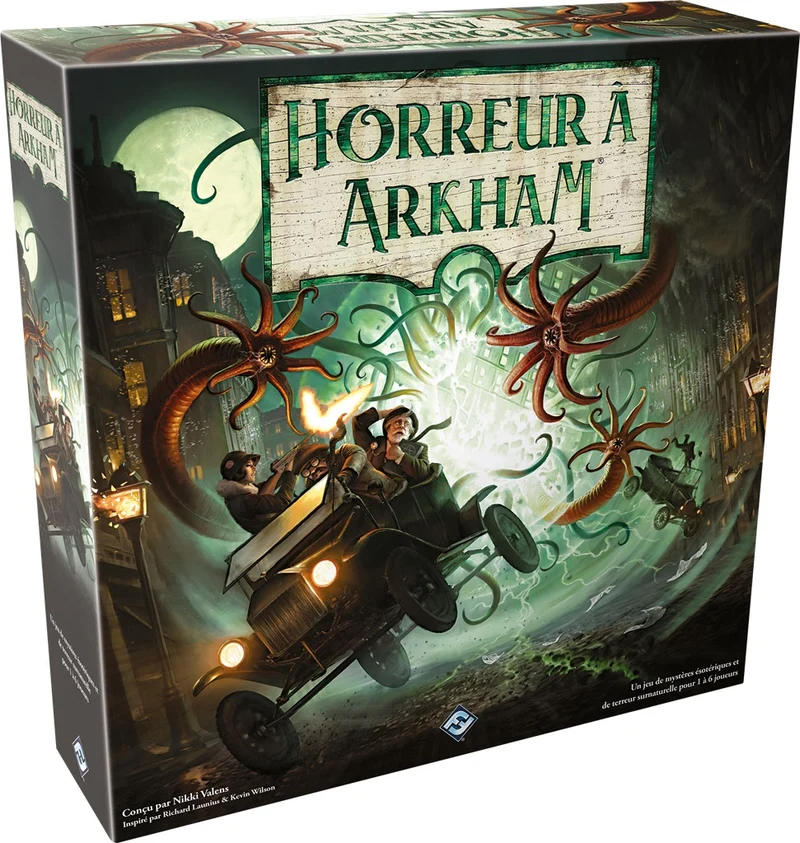 Horreur à Arkham Jeu de Plateau V3
