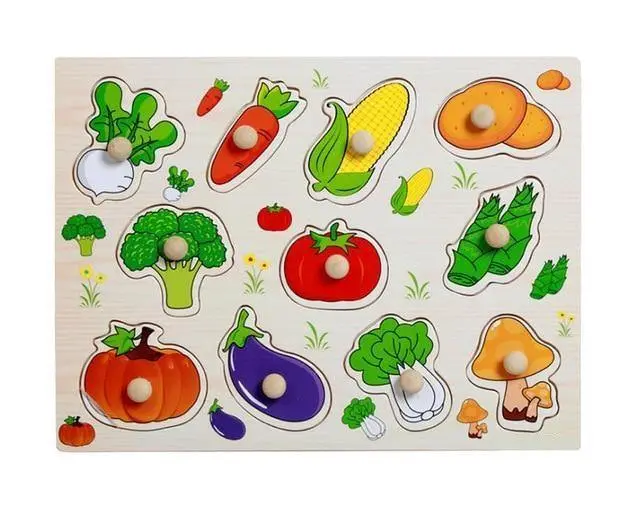 Plateau Montessori Légumes
