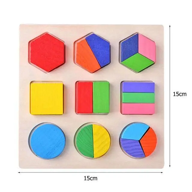 Puzzle Géometrique Formes 3D
