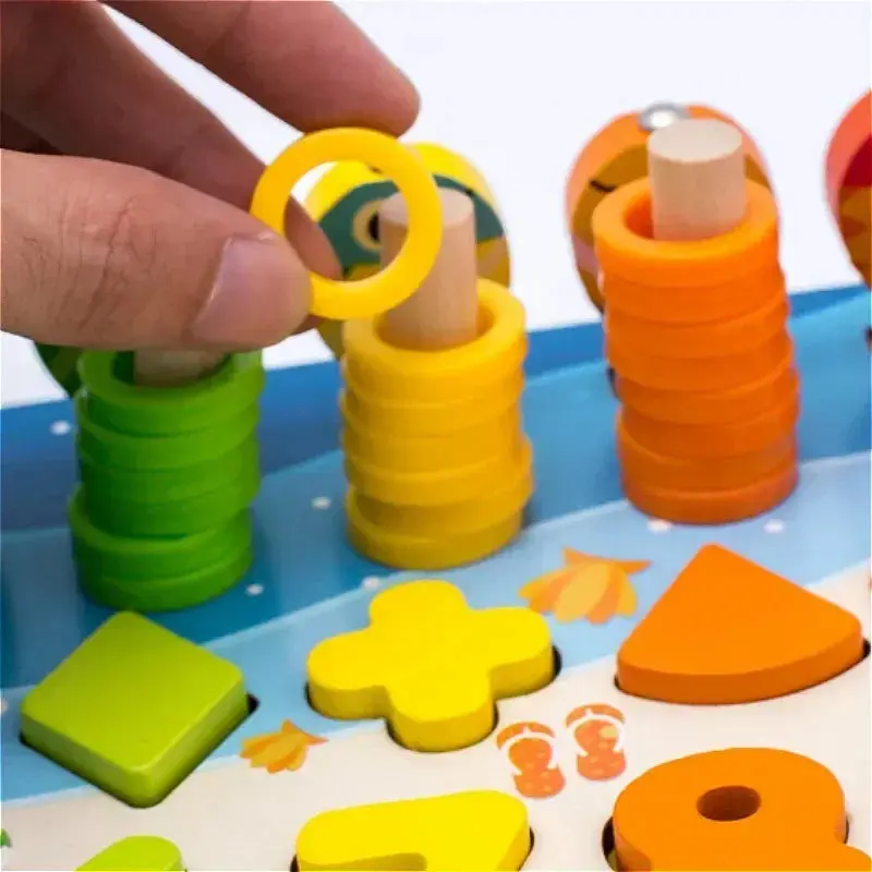 Puzzle Montessori Bois 3 ans