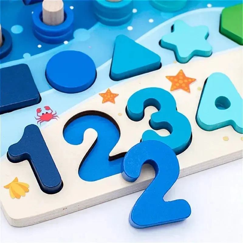 Puzzle Montessori Bois 3 ans