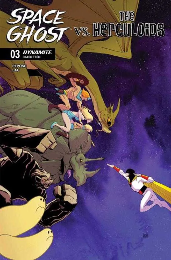 Space Ghost contre les Herculoids #3 Dynamite B Moss 18/11/2026