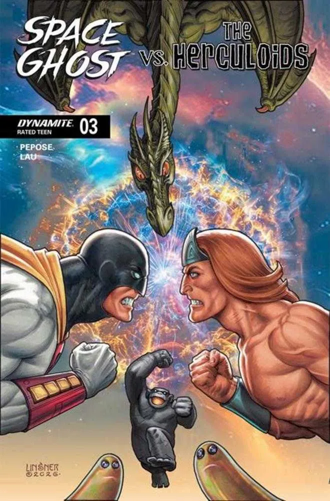 Space Ghost contre les Herculoids #3 Dynamite C Linsner 18/11/2026