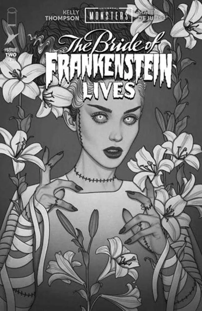 Universal Monsters La Fiancée de Frankenstein Lives #2 sur 4 IMAGE D 1:25 Frison N&B 25/11/2026