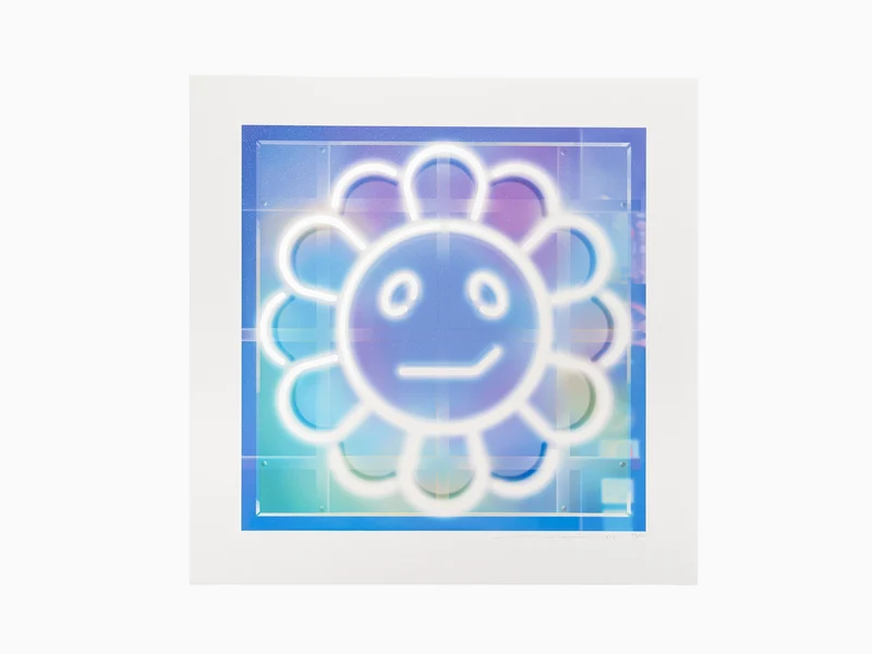 Takashi Murakami - Murakami.Flower #1083 Neon