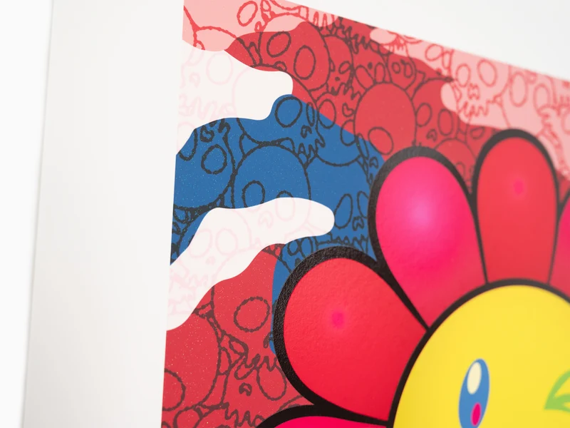 Takashi Murakami - Murakami.Flower #4441 Warhol Camouflage