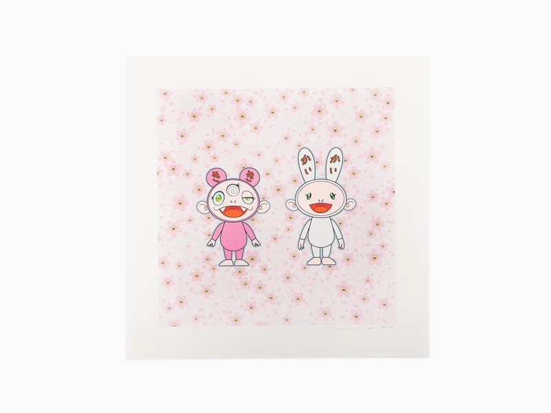 Takashi Murakami - Les cerisiers en fleurs. Kaikai Kiki.