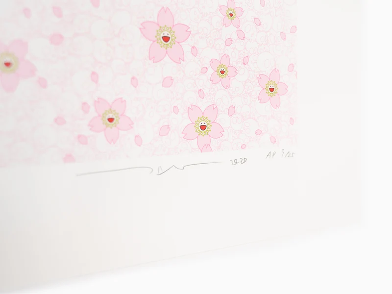 Takashi Murakami - Les cerisiers en fleurs. Kaikai Kiki.