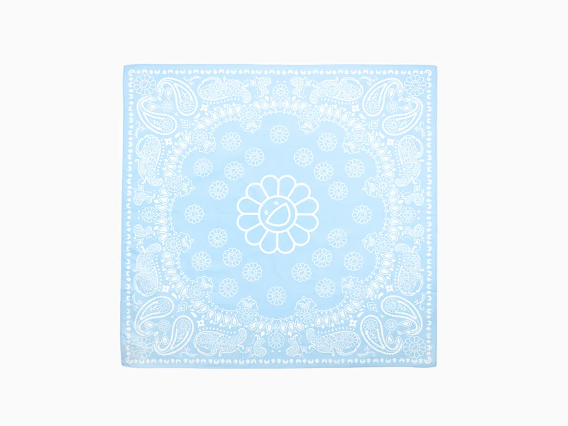 Takashi Murakami - Bandana Paisley à fleurs