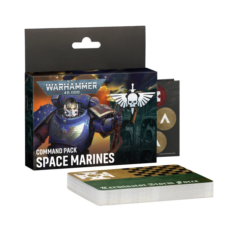 PACK DE COMMANDEMENT : SPACE MARINES (ENG)