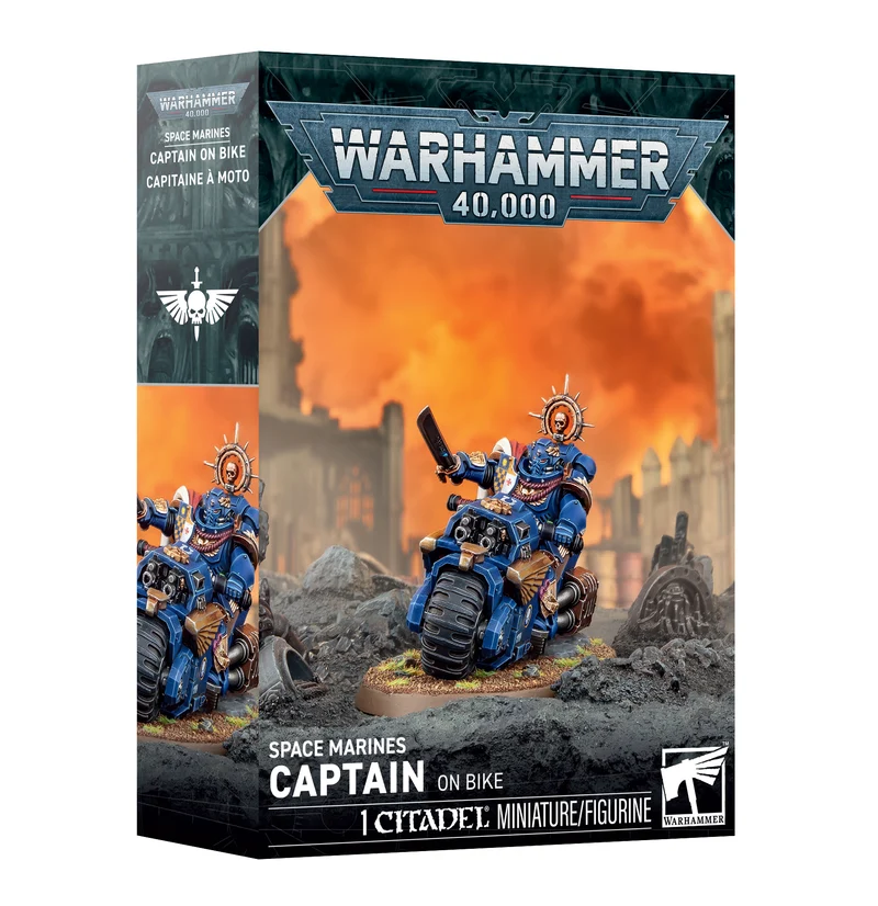 SPACE MARINES : CAPITAINE À VÉLO