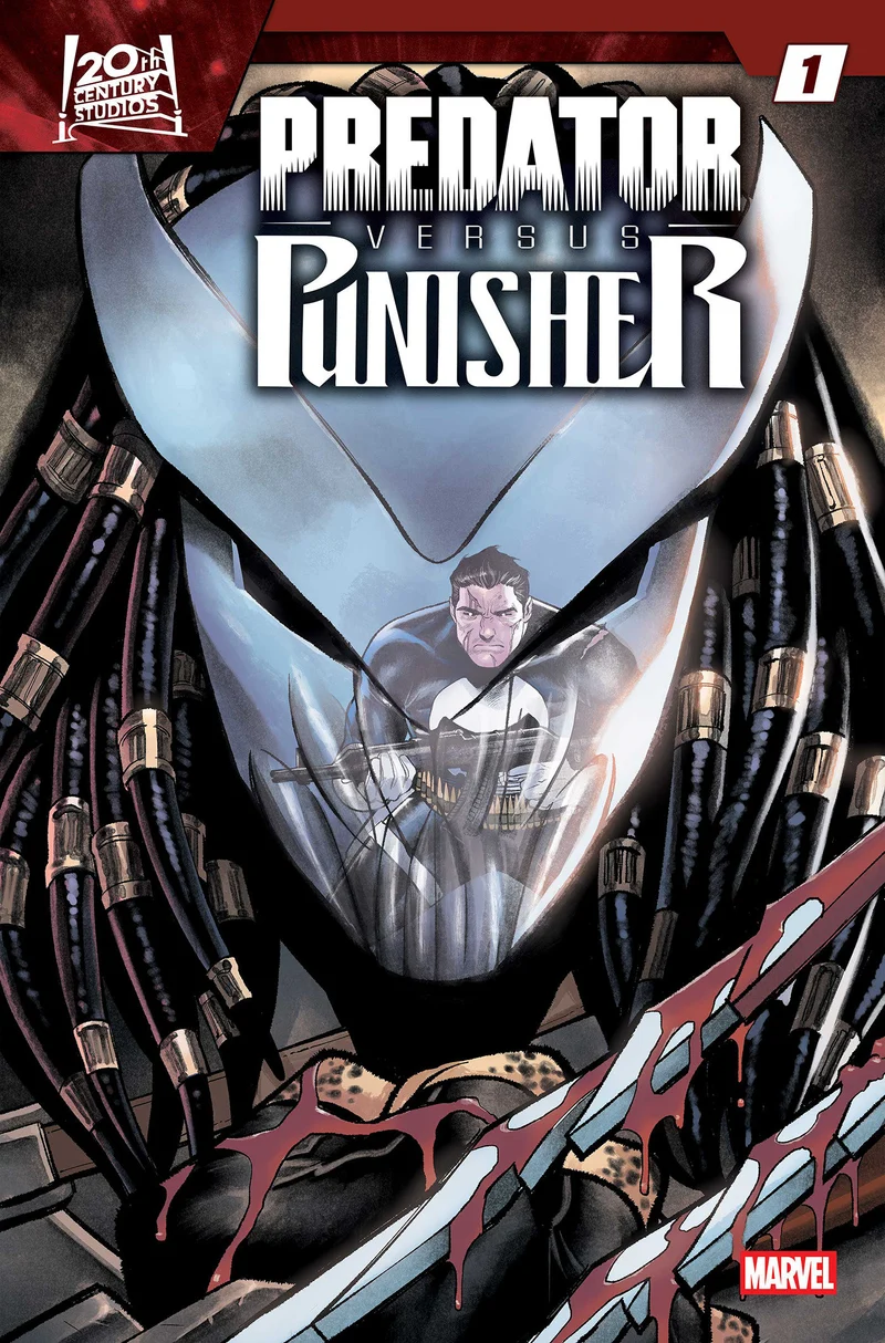 Predator vs Punisher #1 Marvel F Martin Coccolo Foil 11/11/2026