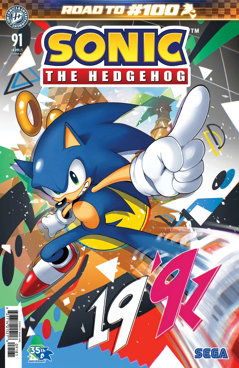 Sonic The Hedgehog #91 IDW 1:50 Arq 28/10/2026