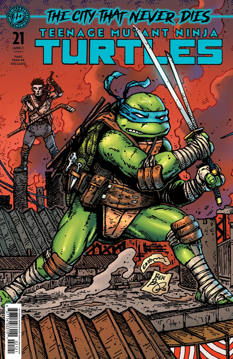Tortues Ninja #21 Variante B (Eastman & Bishop)