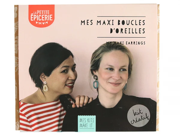 Kit DIY Maxi Boucles d’Oreilles – Créez 3 Paires de Boucles d’Oreilles Tendance