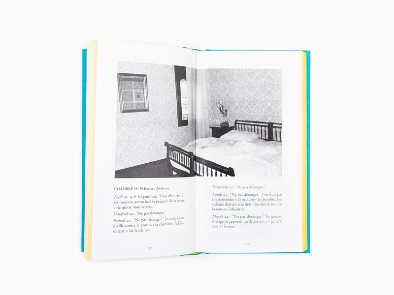 Sophie Calle - L'hôtel (Livre V)