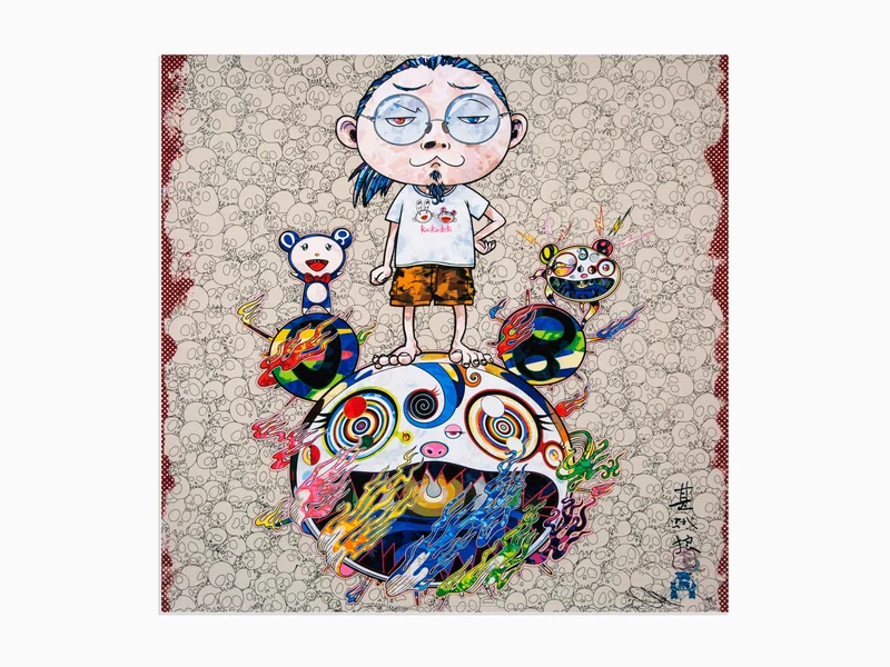 Takashi Murakami - Obliterate the self and even a fire is cool