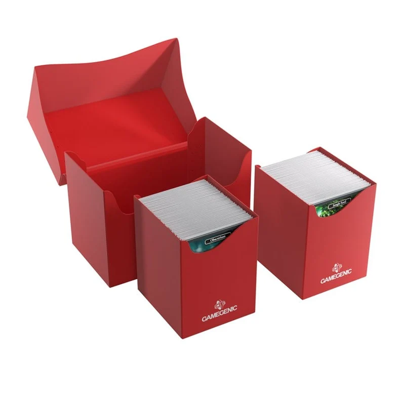 Deck Box: Double Deck Holder 200+ XL - Rouge (200 ct)