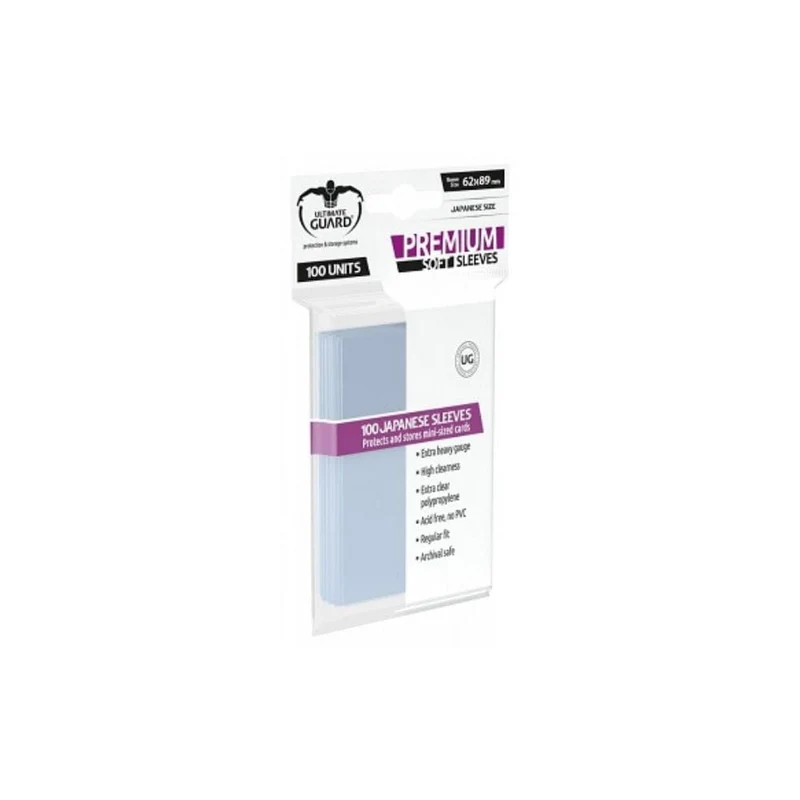 Sleeves: Premium Soft Sleeves Mini 62x89mm (100)
