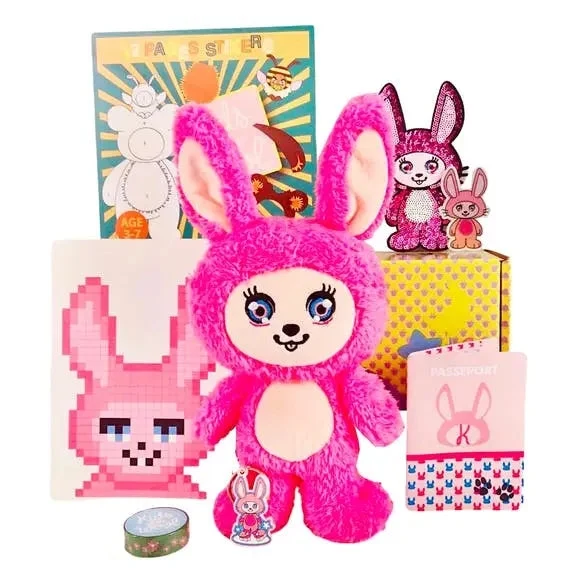 Box Créative Lapin Rita – Coffret Activités Enfant 3-9 ans | Kids of the Wool | Peluche & Accessoires