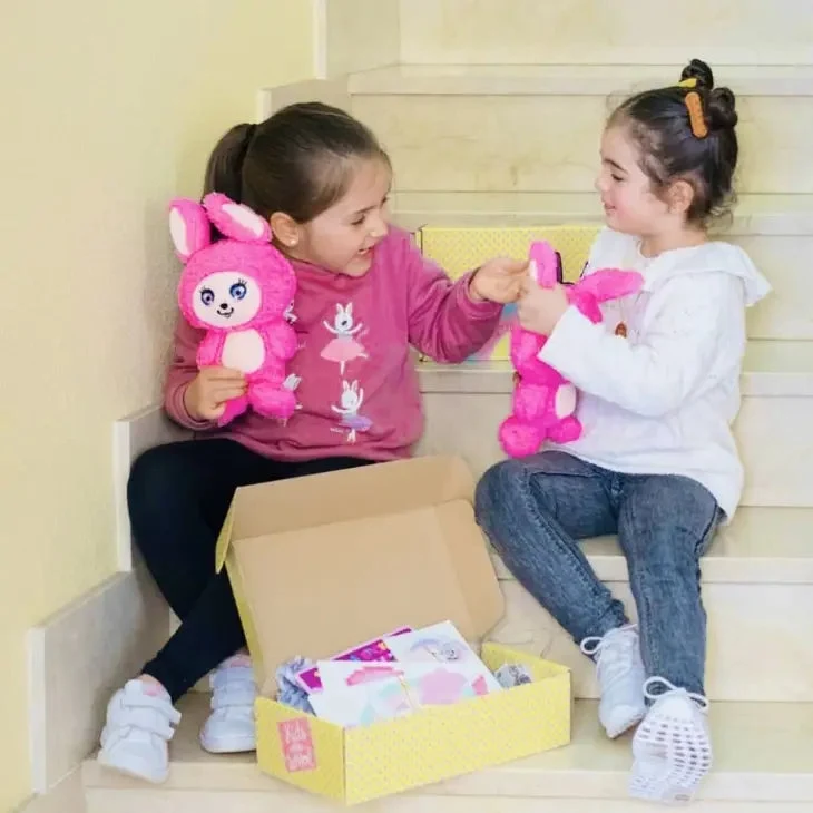 Box Créative Lapin Rita – Coffret Activités Enfant 3-9 ans | Kids of the Wool | Peluche & Accessoires