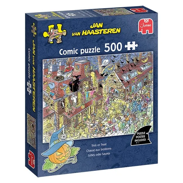 Chasse aux bonbons, JvH | Trick or treat, JvH (500 pcs)