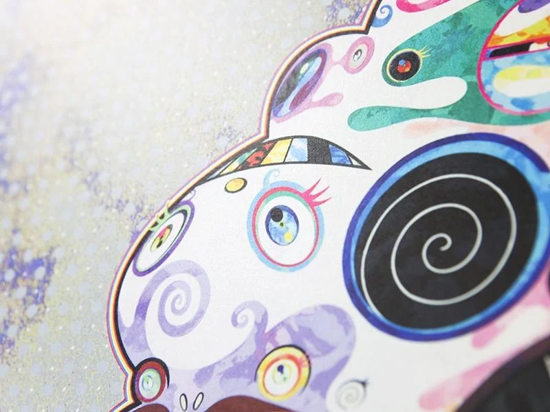 Takashi Murakami - Hommage à Francis Bacon 2 (panneau de droite - homme)