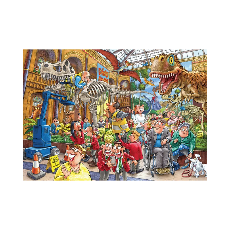 Wasgij - Mystery 24 - Panique au musée | Blight at the Museum! (1000 pc)