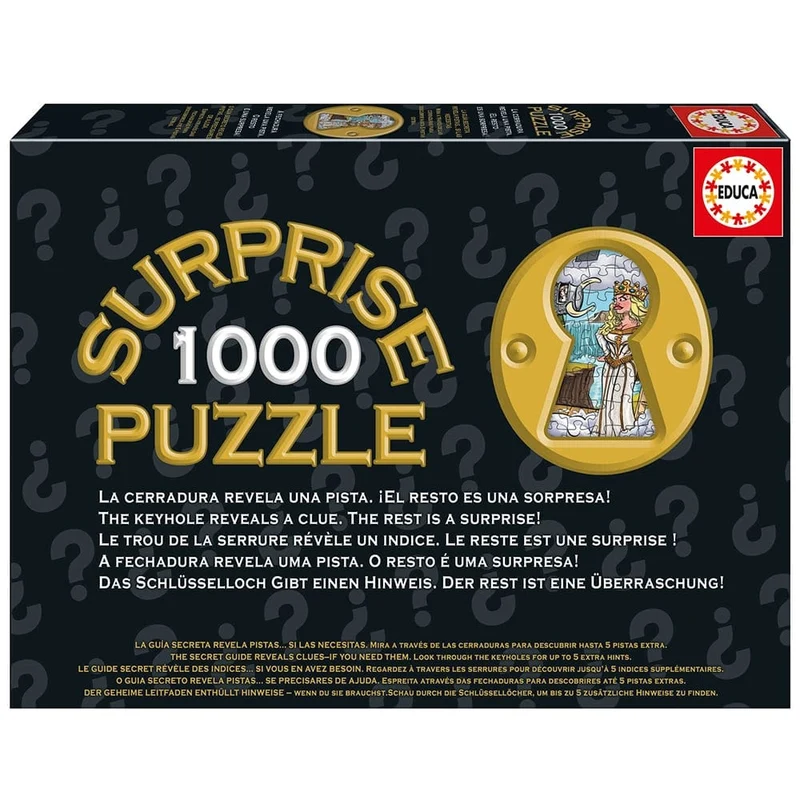 Surprise Puzzle: Chevaliers de la table ronde | Knights Round Table (1000 pcs)