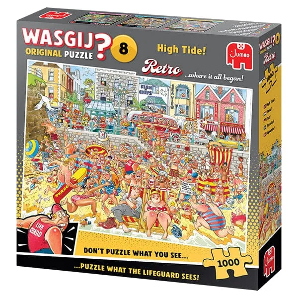 Wasgij Retro Orginal 8 - Marée haute | High Tide! (1000pcs)