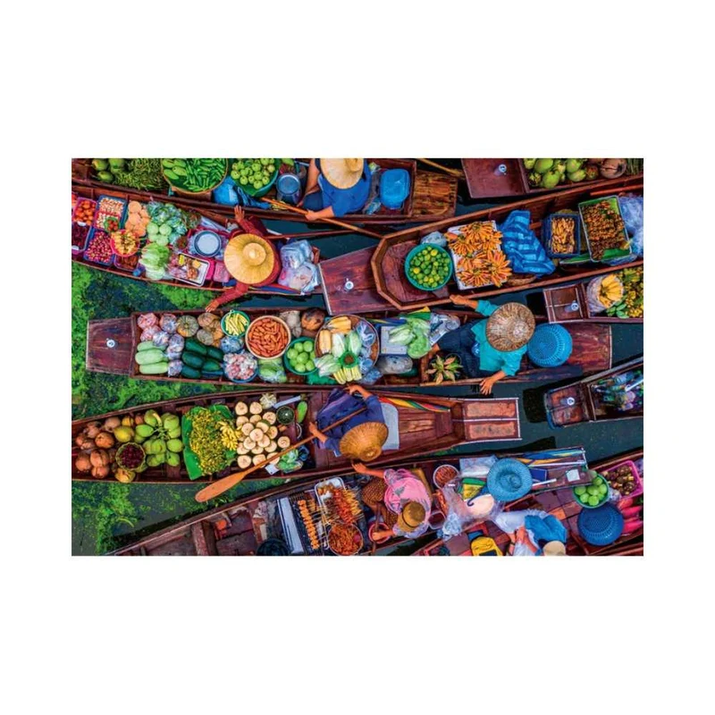 Marché flottant thaï (1000 pcs)