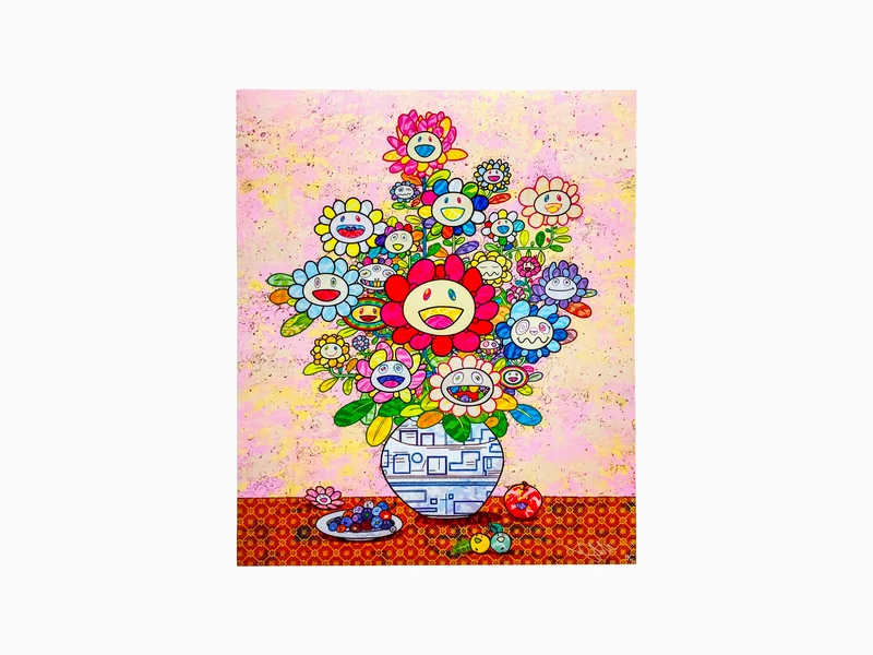 Takashi Murakami - La nostalgie de la peinture de fleurs de Zao Wou-Ki