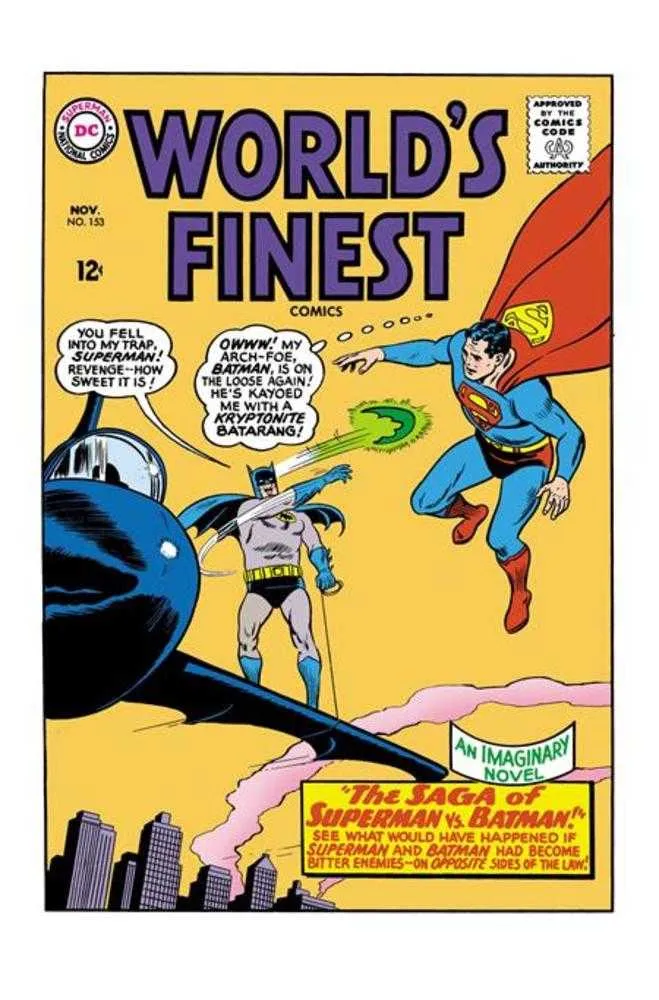 Worlds Finest Comics #153 Édition fac-similé DC A Swan 11/04/2026