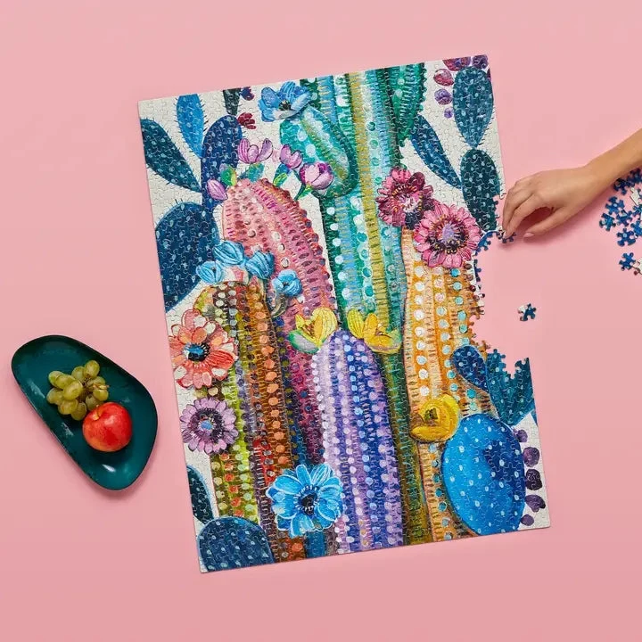 Fleur du désert Cactus Fleur | Puzzle 1000 pièces