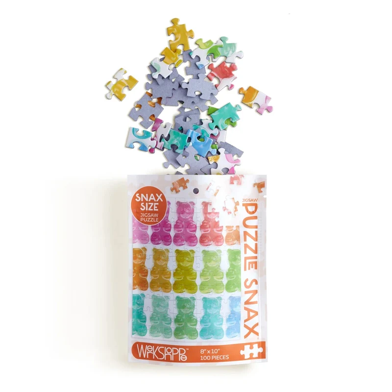 Ours en gélatine | Puzzle Snax de 100 pièces
