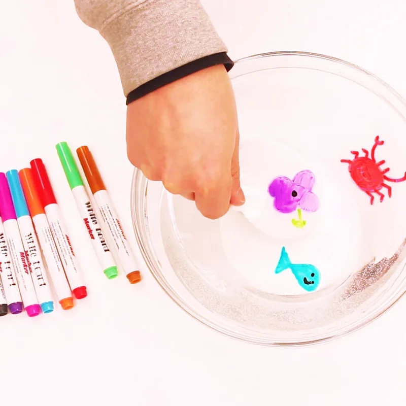 ZIMPLI – Doodle N Dip : Kit Dessin Magique dans l’Eau & Tatouages Enfants